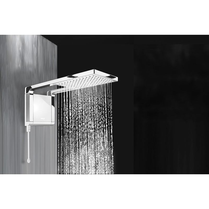 Ducha Lorenzetti Acqua Storm Ultra Eletr nica 7 800W Branco Cromado - 7510057 220V 2