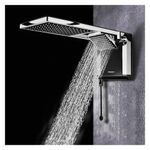 Ducha Lorenzetti Acqua Duo Ultra Eletr nica 7 800W Preto Cromado - 7510104 220V 1