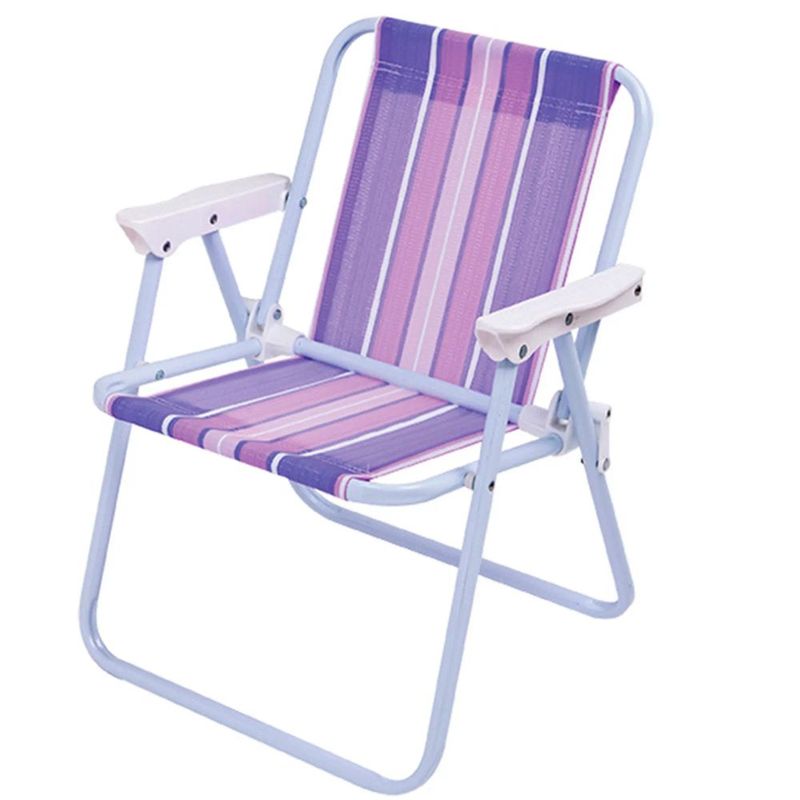 Kit 8 Cadeiras Praia Infantil MOR A o Dobr vel Cores Sortidas 0