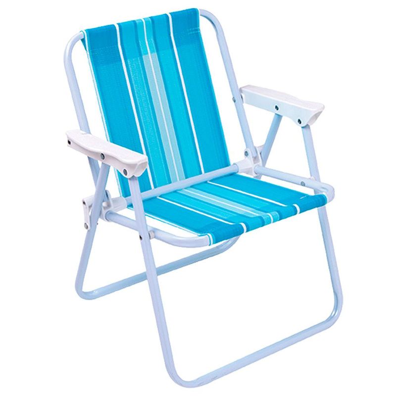 Kit 8 Cadeiras Praia Infantil MOR A o Dobr vel Cores Sortidas 2