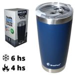 Copo T rmico Stone Brasfoot Azul Escuro 500ml - 10681 2