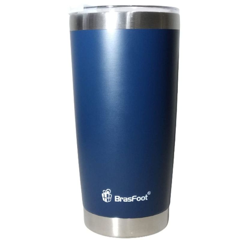 Copo T rmico Stone Brasfoot Azul Escuro 500ml - 10681 3