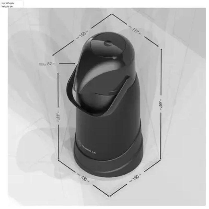 Garrafa T rmica Termolar R-Evolution 1 2L Inox Bomba 2