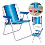 Conjunto Com 02 Cadeiras De Praia Infantil De A o Mor  Cores Sortidas - 2009 2