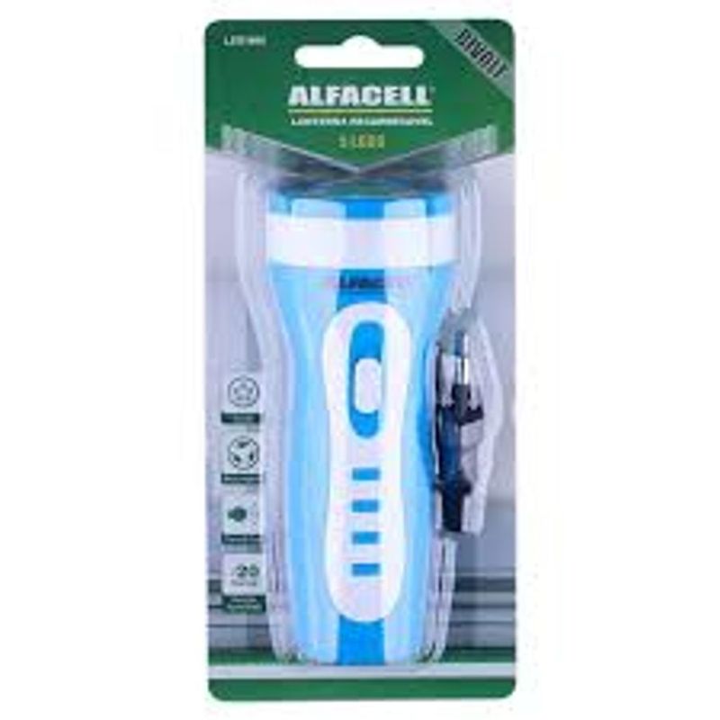 Lanterna Manual 5 LEDs Refer ncia 1906 Dinax 0