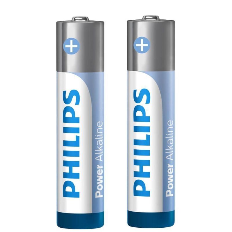 Pilha Alcalina Palito Aaa Philips Com 2 Unidades - Lr03p2b 59 3