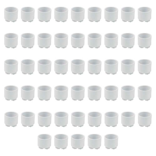 Kit Com 50 Conectores De Saída 1" Tramontina Branco - 57251/019