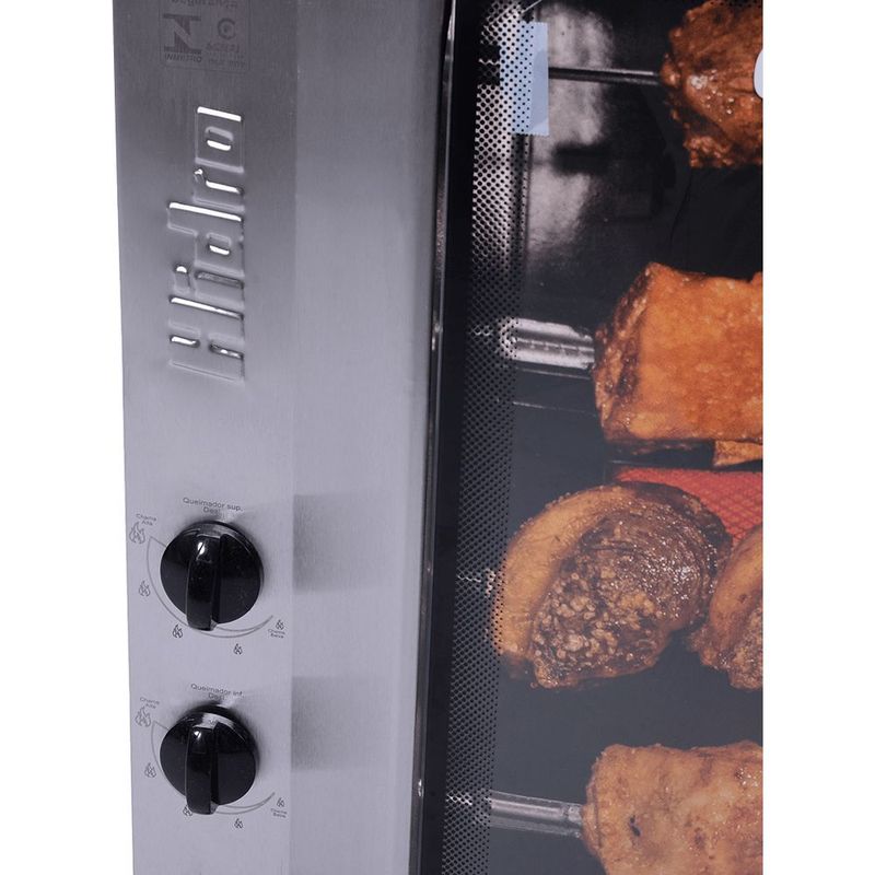 Churrasqueira Hidro    G s  Rotativa  5 Espetos - 19931 Bivolt 3