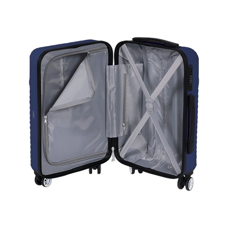 Mala De Bordo Mor Em Abs  Azul - 8624 0