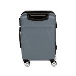 Mala De Bordo Mor Em Abs  Cinza - 8623 1