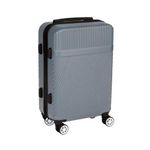 Mala De Bordo Mor Em Abs  Cinza - 8623 3