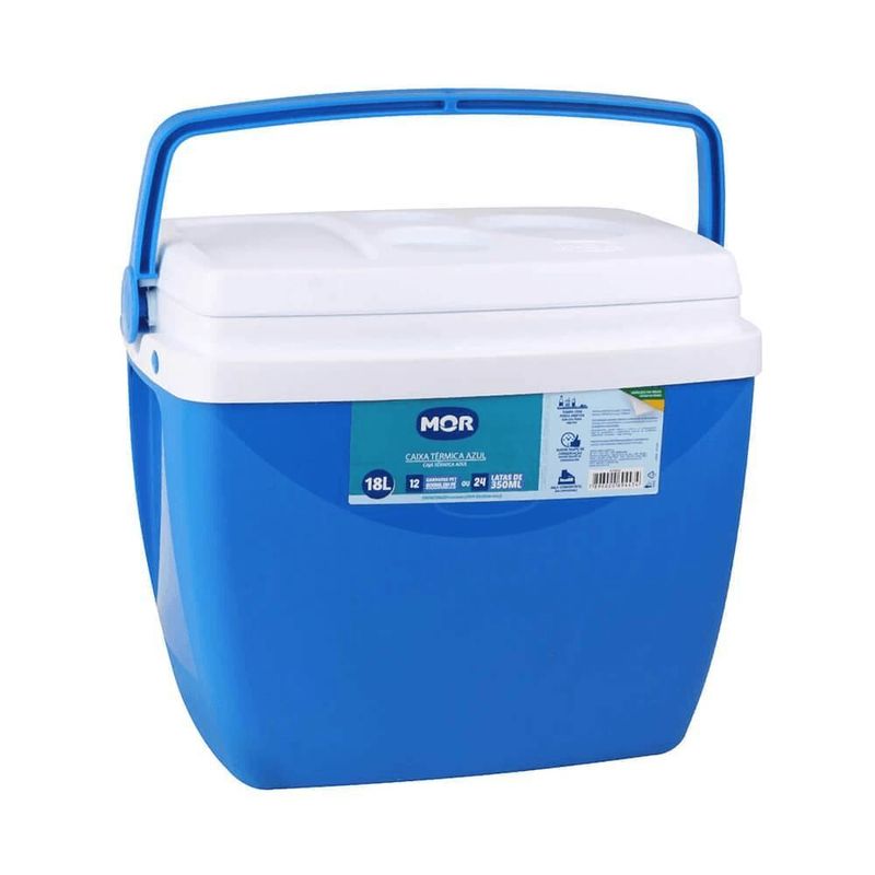 Caixa T rmica Mor 25108181 18L Polipropileno Azul 2