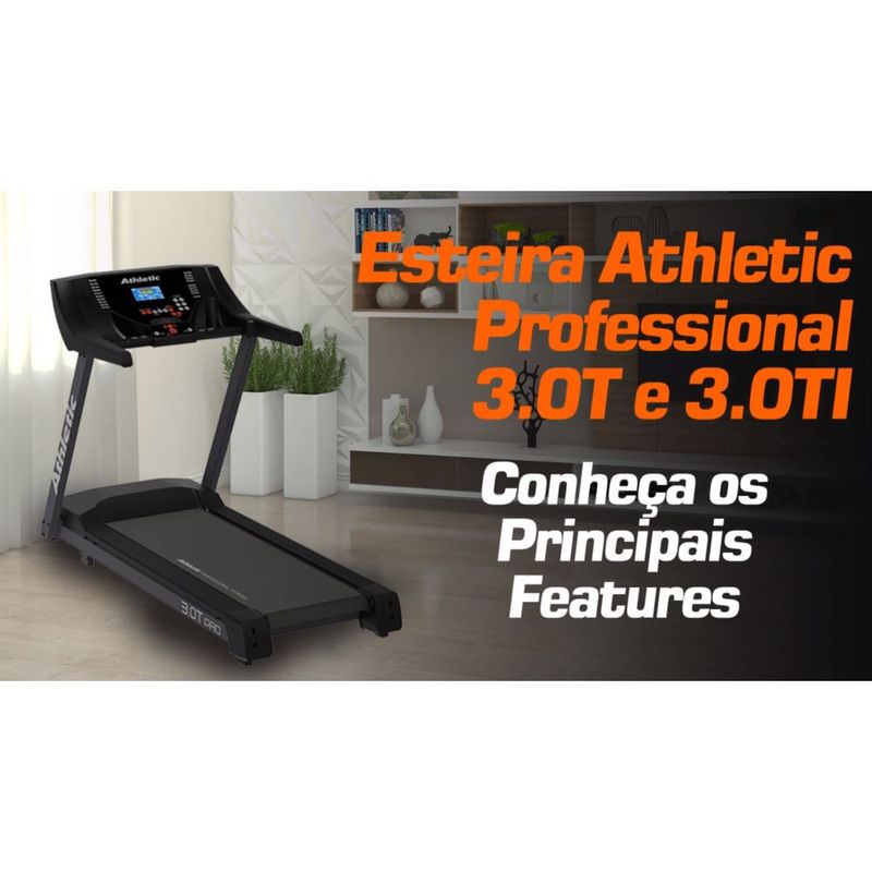 Esteira Athletic Profissional Amazon 3 0ti 220v 6