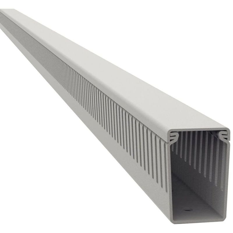 Canaleta Aberta Tramontina 80mm x 80mm x 2000mm Cinza - 57350 007 4