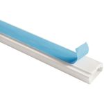 Canaleta com Divis ria Tramontina 4cm x 2cm x 200cm Branca  com Fita Dupla Face - 57300 120 1