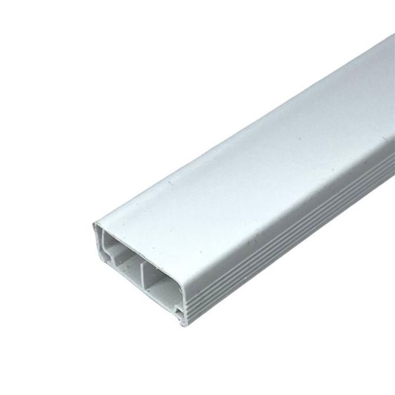 Canaleta com Divis ria Tramontina 4cm x 2cm x 200cm Branca  com Fita Dupla Face - 57300 120 2