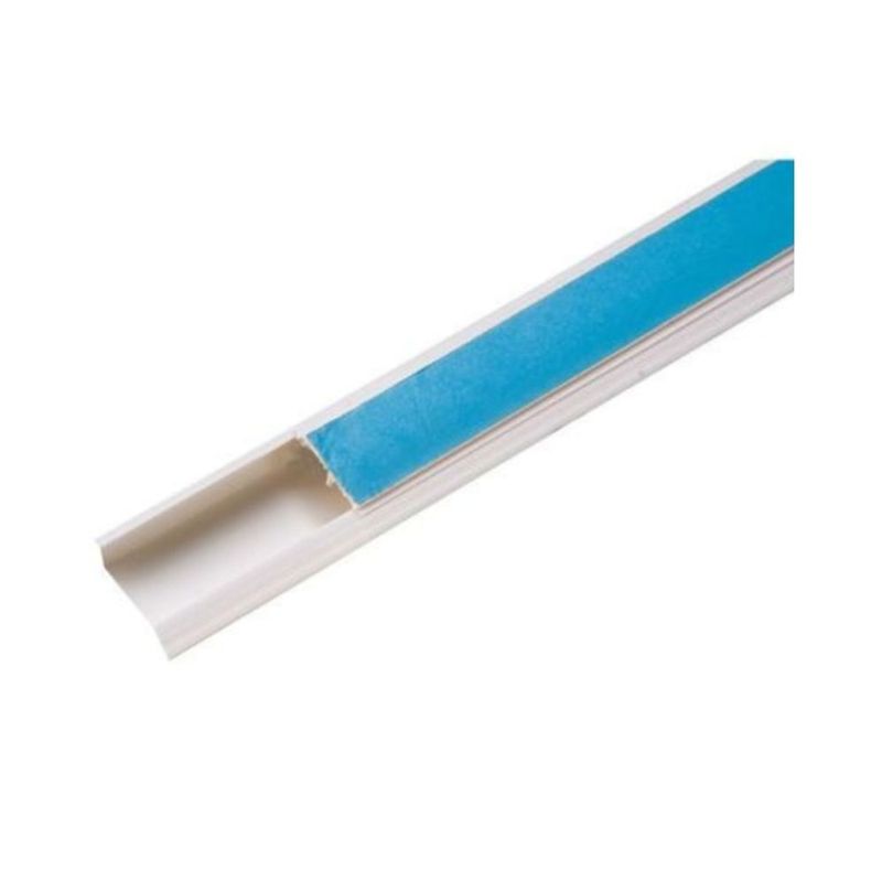 Canaleta com Divis ria Tramontina 4cm x 2cm x 200cm Branca  com Fita Dupla Face - 57300 120 3