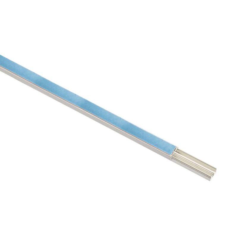 Canaleta com Divis ria Tramontina 4cm x 2cm x 200cm Branca  com Fita Dupla Face - 57300 120 4