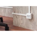 Canaleta com Divis ria Tramontina 4cm x 2cm x 200cm Branca  com Fita Dupla Face - 57300 120 5