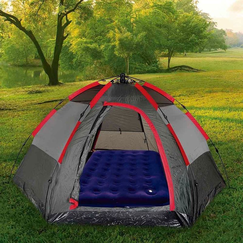 Colch o Infl vel Multiuso Mor Casal  com Fole - 9072 4