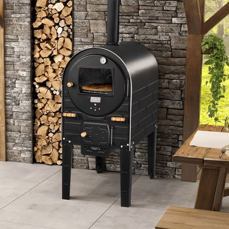 Forno a Lenha Hidro M dio 138L  com Interior em Inox - 7273 1