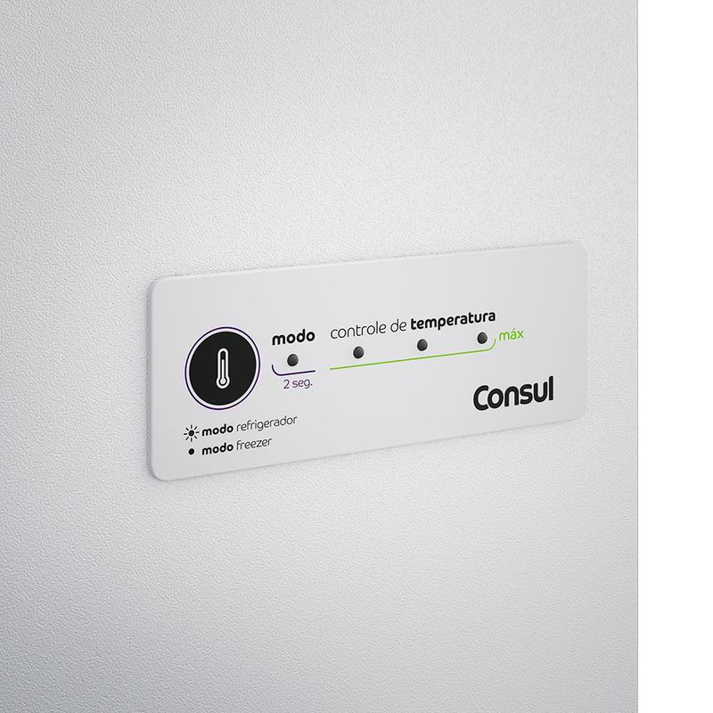 Freezer Horizontal Consul 2 Portas  534L  Branco - CHB53 220V 2
