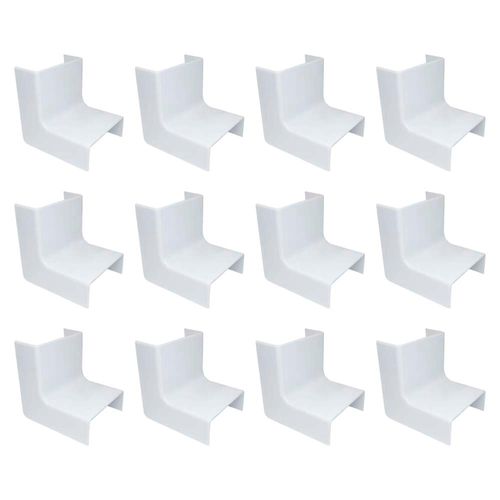 Kit Com 12 Cotovelos Internos 50mm x 20mm Tramontina Branco - 57300/052