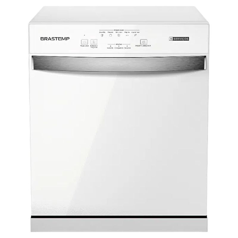 Lava-Lou as Brastemp Compacta 8 Servi os  Branca - BLF08BB 220V 1