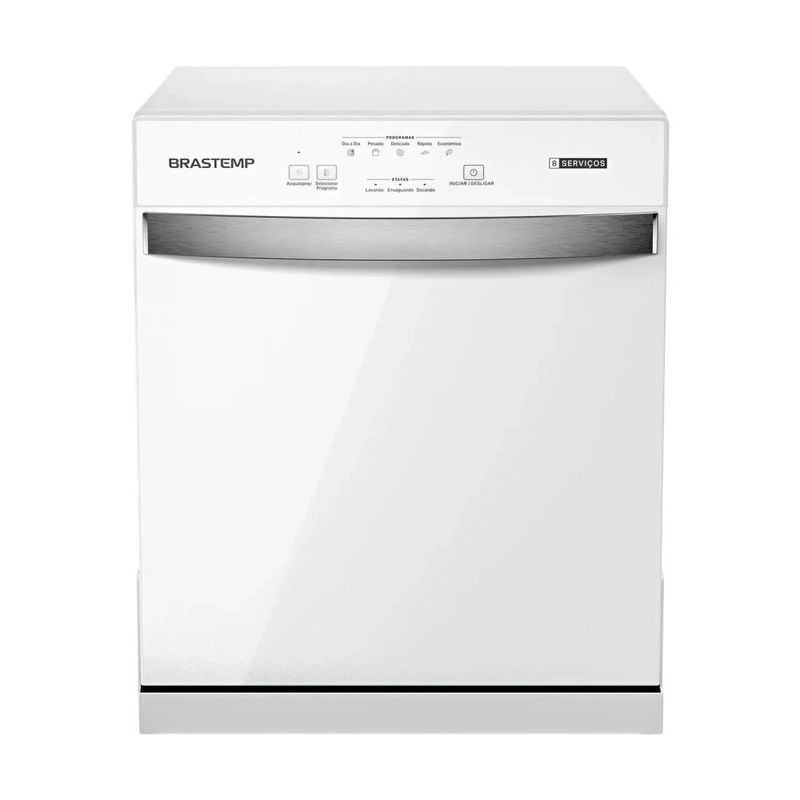 Lava-Lou as Brastemp Compacta 8 Servi os  Branca - BLF08BB 220V 3