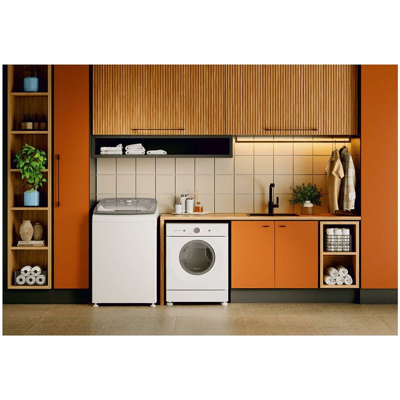 Secadora de Roupas Brastemp 10Kg  de Piso  Branca - BSR10BB 220V 5