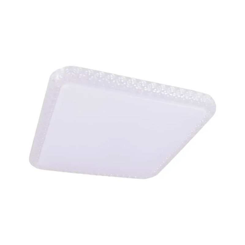 Plafon Quadrado Deccor Amber 20W 3 Cores C Controle Cristallux - 222091 0