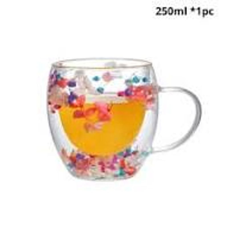 Caneca Vidro Dup Flor Floresca Brasfoot 14009 5