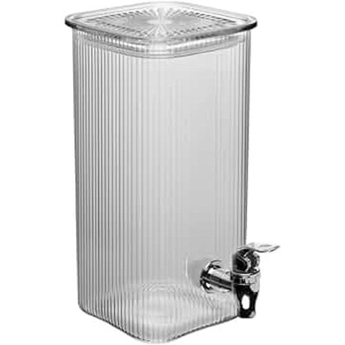 Suqueira Vidro Quadrado Lines 2,8l Lyor 220830