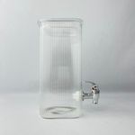 Suqueira Vidro Quadrado Lines 2 8l Lyor 220830 2