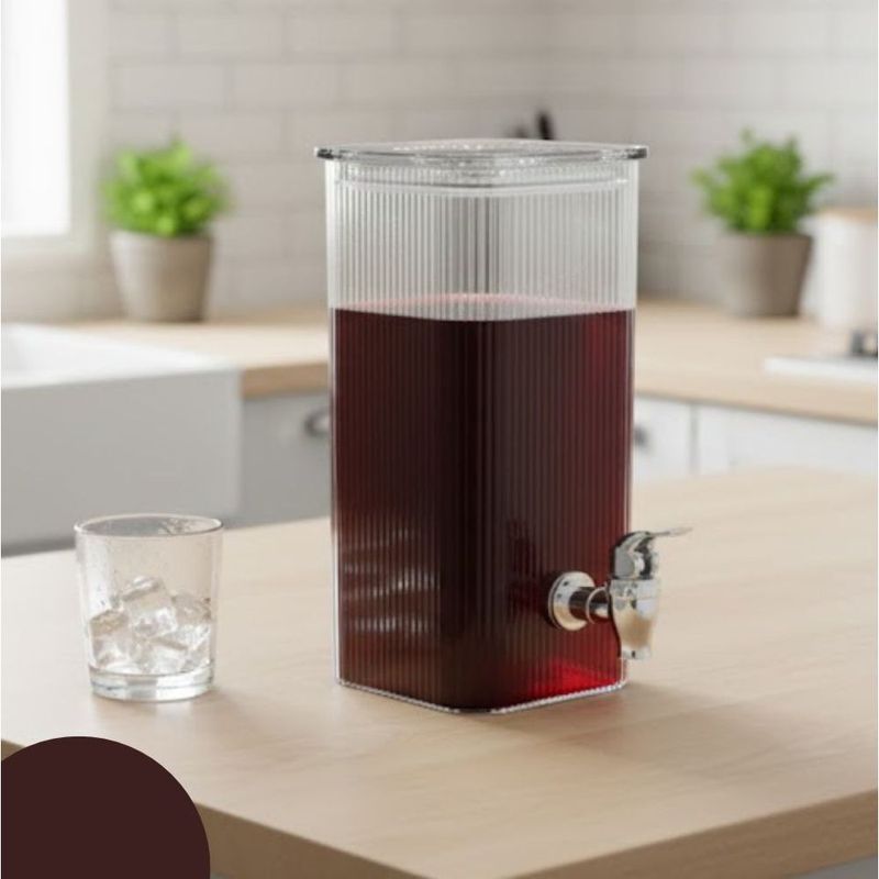 Suqueira Vidro Quadrado Lines 2 8l Lyor 220830 4