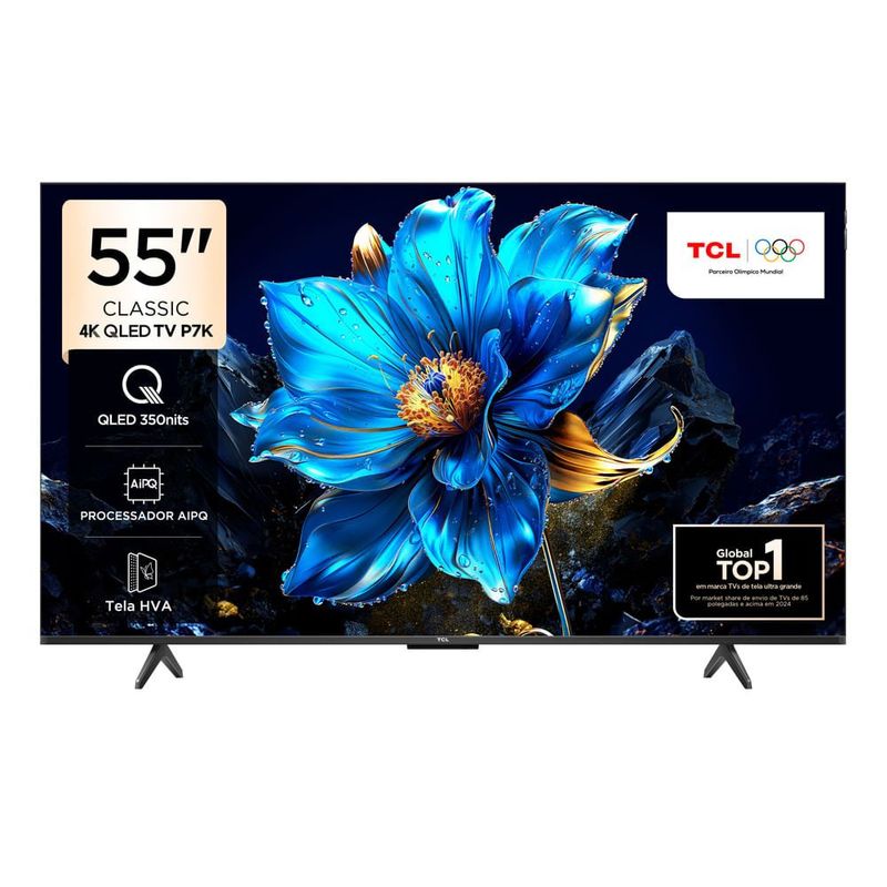 Tv Tcl 55  Qled 55p7k Smart 4k 0