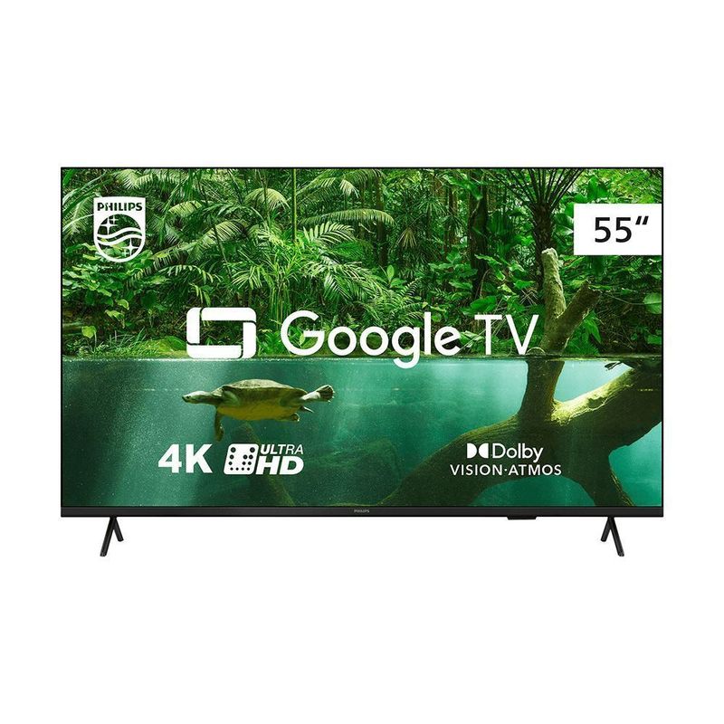 Smart TV Philips 55  4K UHD Google TV 0