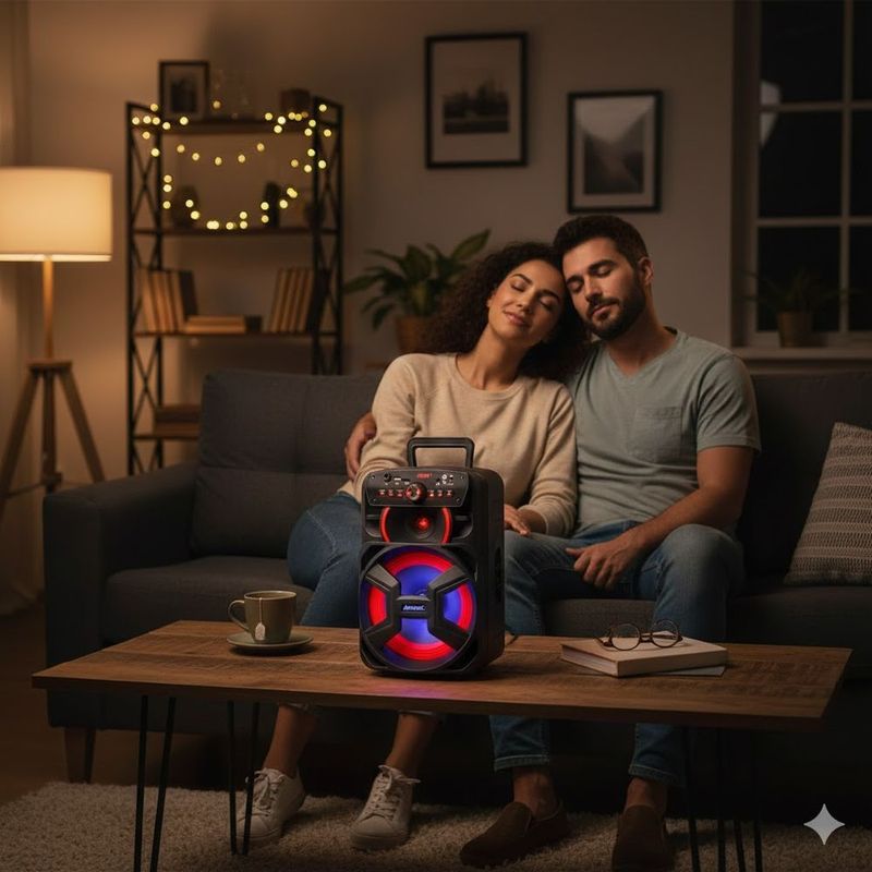 Caixa Amplificada Amvox ACA 221 Gigante II 220W 5