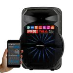 Caixa Amplificada Polyvox Xc-710t 300w  Com Bluetooth E R dio Fm 3