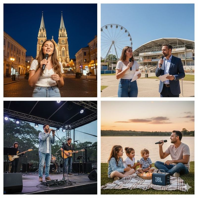 Microfone Jbl Preto Sem Fio 5