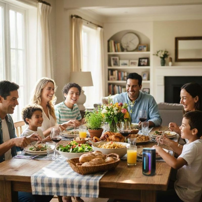 Amvox ACA 1601 Festa II 1600W Bluetooth TWS LED 7