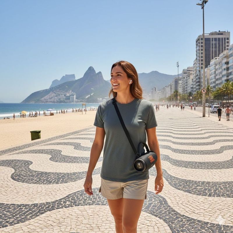 Caixa Jbl Charge 6 Preta 3