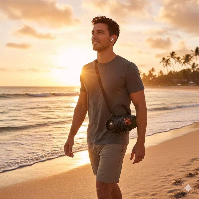 Caixa Jbl Charge 6 Preta 4