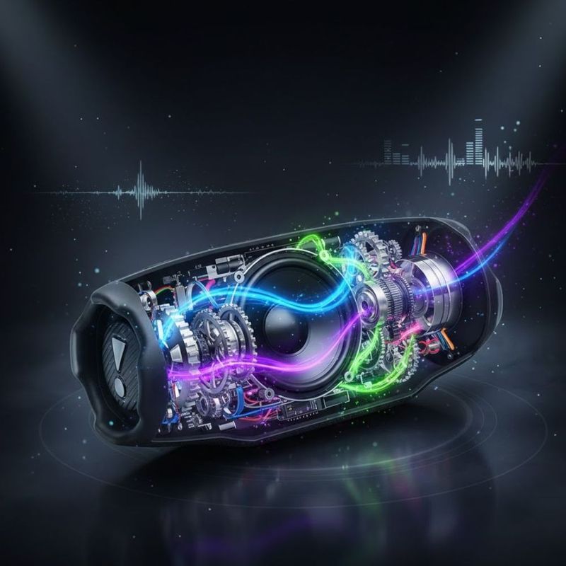 Caixa Jbl Charge 6 Preta 5