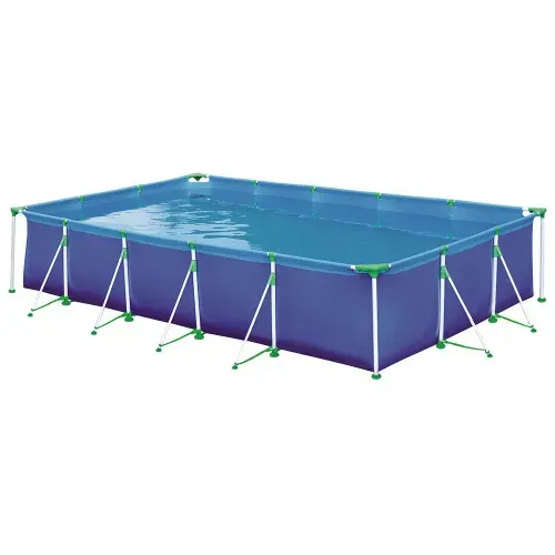 Piscina Premium Mor 10000L Aço Epóxi Azul 1027