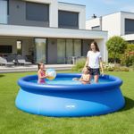 Piscina Infl vel Mor 1053 2400L Lona Refor ada Azul 4