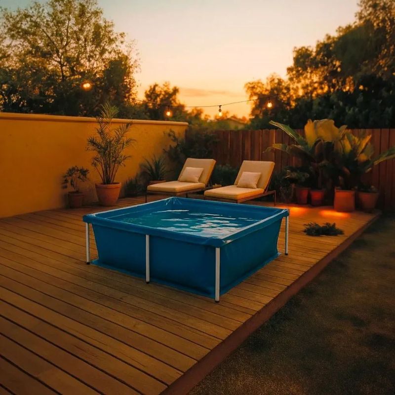 Piscina Mor 1004 Standard 2000L Ret  A o Ep xi Azul 2