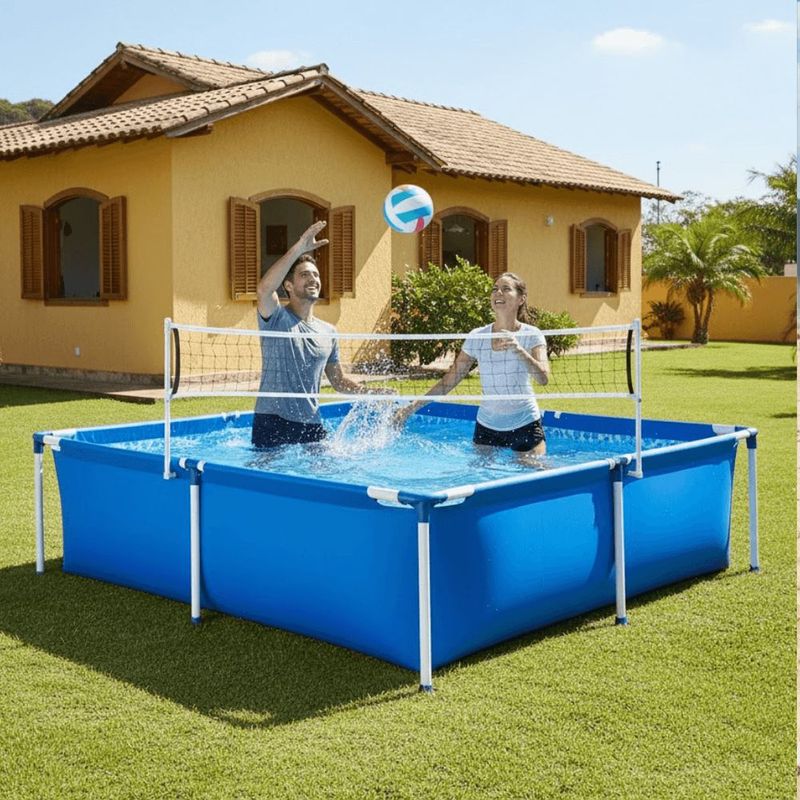 Piscina Mor 1004 Standard 2000L Ret  A o Ep xi Azul 5