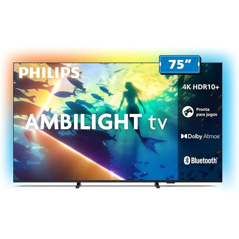 TV Philips 75  LED 75PUG8100 Smart 4K Ambilight - Philips 1