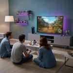 TV Philips 75  LED 75PUG8100 Smart 4K Ambilight - Philips 7